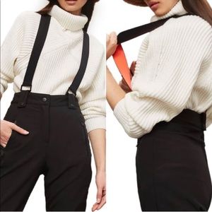 Topshop SNO Ace Suspender Ski Snowboarding Pants